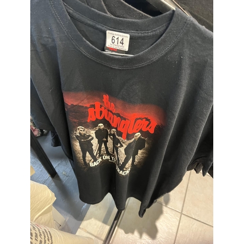 614 - THE STRANGLERS 2019  SIZE LARGE ORIGINAL T-SHIRT BOUGHT AT THE MUSIC/TOUR VENUE PLEASE SEE PICTURES ... 