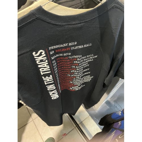 614 - THE STRANGLERS 2019  SIZE LARGE ORIGINAL T-SHIRT BOUGHT AT THE MUSIC/TOUR VENUE PLEASE SEE PICTURES ... 