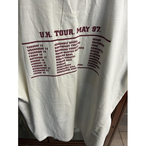 79 - THE NOTTING HILLBILLIES 1997 SIZE LARGE ORIGINAL T-SHIRT BOUGHT AT THE MUSIC/TOUR VENUE PLEASE SEE P... 