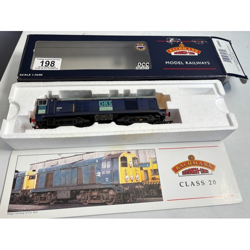 198 - BACHMANN 32-030 CLASS 20 DIESEL 20132 RAIL FREIGHT INDICATOR BOX BOXED