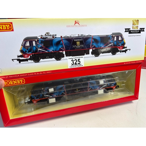 325 - HORNBY R30230 100 YEARS OF MALCOLM GROUP CLASS 90 BO-BO 90021 CLUB EXCLUSIVE DCC READY