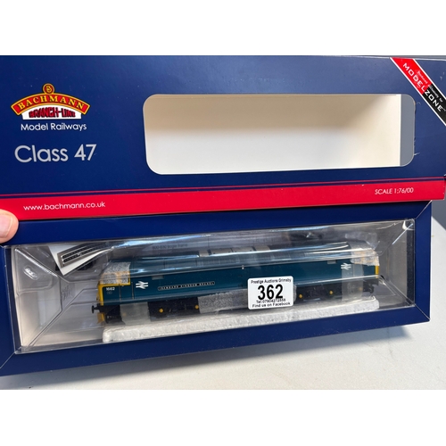 362 - BACHMANN 31-650M CLASS 47 DIESEL 1662 BR BLUE ISAMBARD KINGDOM BRUNEL PRODEUCED EXCLUSIVELY FOR MODE... 