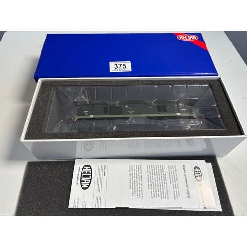 375 - HELJAN 2304 CLASS 23 D5901 GREEN SMALL YELLOW PANEL RTC