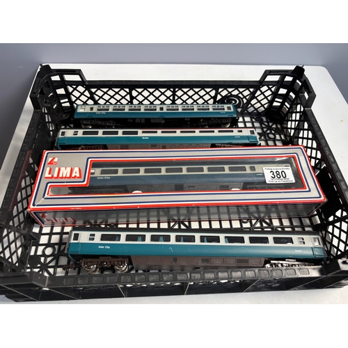 380 - BASKET TO INCLUDE 4 INTERCITY COACHES PLEASE SEE THE PICTURES FOR DETAILS