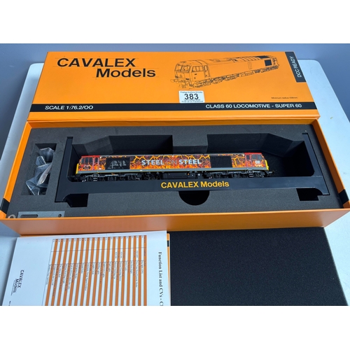 383 - CAVALEX MODELS 60062 DBC STEEL ON STEEL (CM-60062-DBCS) CLASS 60 LOCO SUPER 60 DCC READY