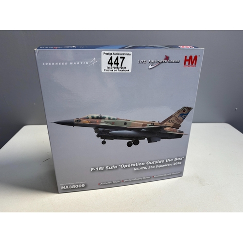 HOBBY MASTER 1:72 SCALE F-161 SUFA OPERATION OUTSIDE THE BOX NO.470 253 ...