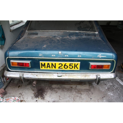 20 - Pacific Blue Ford Capri 2.0L Saloon
First Registered 13.01.1971
Approx 11,000 miles
Some Service his... 