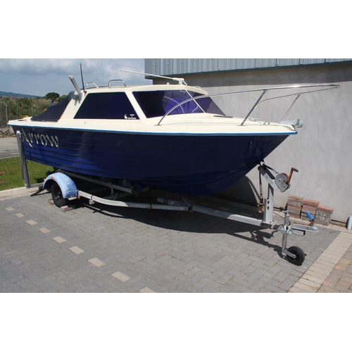 42 - 291
Arrow' 4.9m Cruiser/fishing boat
Marina 50hp & Honda outboard motors
Recent full service and rea... 