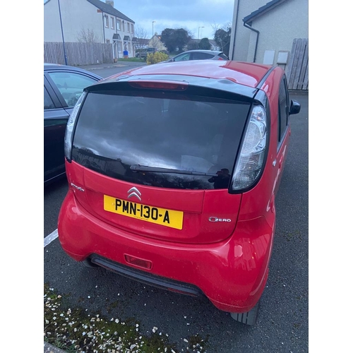 4 - PMN130A
Red Citroen C-Zero 
First Registered 08.12.2011
Approx 33200 Miles
Electric Auto
1 previous ... 