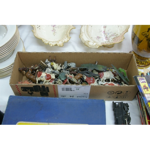 34 - Large collection of Britain's farm yard animals