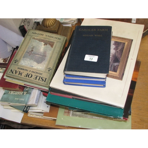 13 - Collection of Isle of Man booklets, books, maps, etc. NB At Peel Road warehouse READ THE AUCTION INF... 