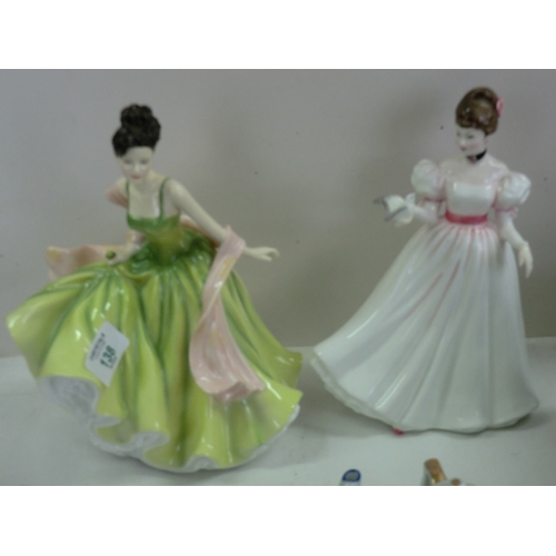 138 - Royal Doulton figurines - Spring Ball and Kathleen