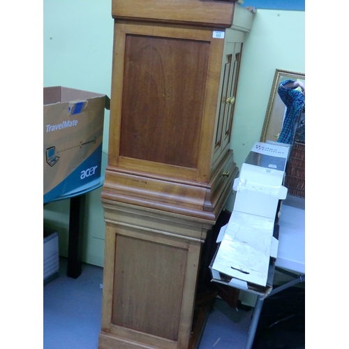 212 - Pair of large mahogany bedside cabinets