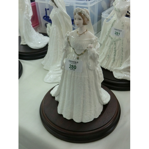 280 - Coalport Queen Victoria, limited edition