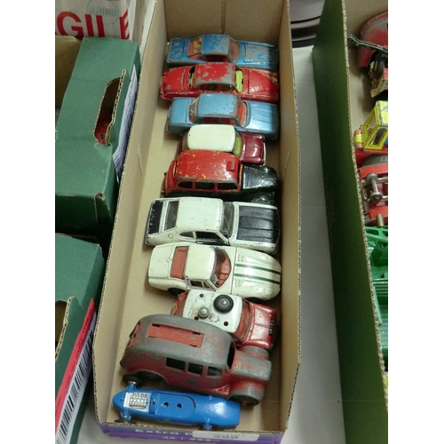 299 - Ten Corgi and Dinky cars