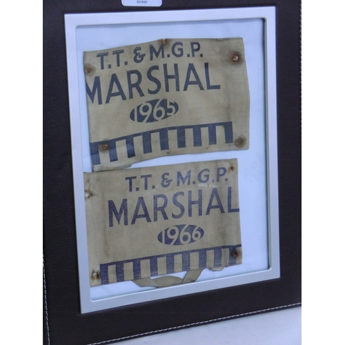 306 - TT and MGP Marshall armbands 1965 and 1966