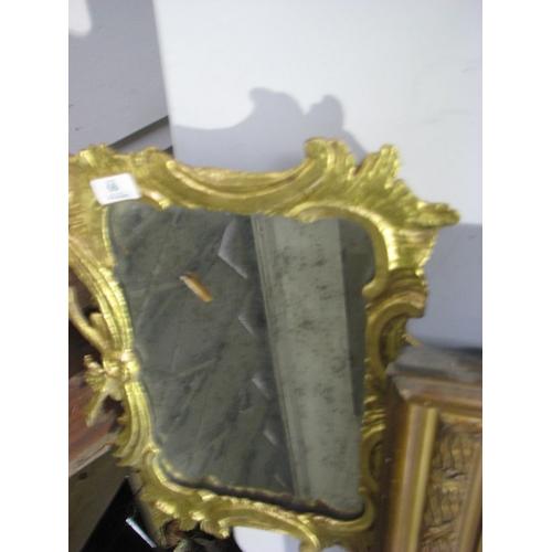 99 - Pair of gilt framed mirrors NB At Peel Road warehouse READ THE AUCTION INFO