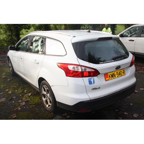 15 - KMN940R
WHITE FORD FOCUS EDGE 1.6D ESTATE
First Registered 11.11.2011
Approx 42000 miles
Last Servic... 