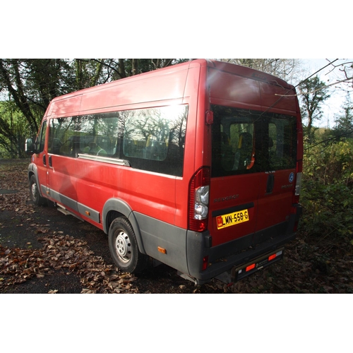 46 - LMN558G
RED PEUGEOT BOXER 440 L4H2 Hdi 130 2.2D WAV MINIBUS
First Registered 18.07.2013
Approx TBC m... 