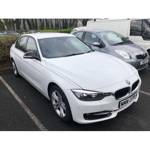 22 - MMN378N
BMW 320i xDRIVE SPORT 
First Registered 2012
Approx 68361 miles
Full Leather
Manual Petrol