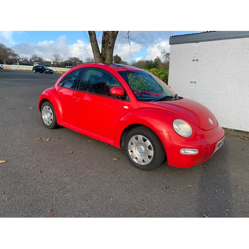 38 - HMN401M
Volkswagen Beetle 1.6L
First Registered 11.07.2002
Approx 92,000 Miles
Petrol
Drives well