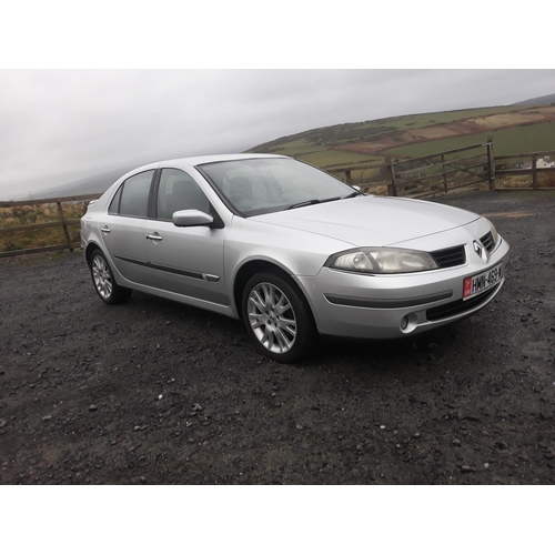 7 - HMN469W
Silver, Renault Laguna 1.9
First Registered 24.04.2007
Approx 90,500 miles
Taxed until 30.04... 