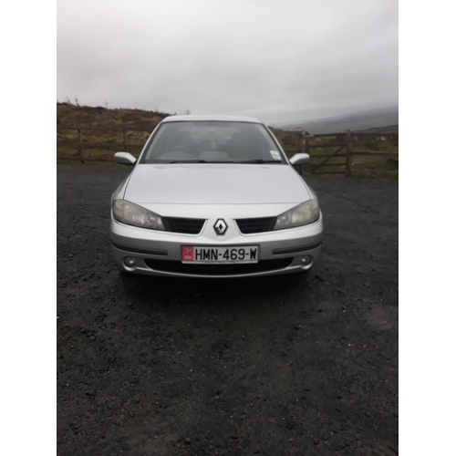 7 - HMN469W
Silver, Renault Laguna 1.9
First Registered 24.04.2007
Approx 90,500 miles
Taxed until 30.04... 