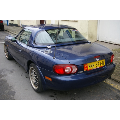 12 - MMN574B
Blue Mazda MX-5 S-VT Sport 1.9L
First Registered 16.05.2003
Approx 45,000 miles
Manual Petro... 