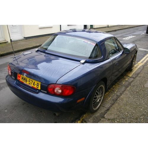 12 - MMN574B
Blue Mazda MX-5 S-VT Sport 1.9L
First Registered 16.05.2003
Approx 45,000 miles
Manual Petro... 