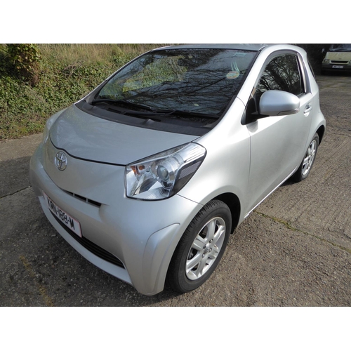 5 - KMN188M
Silver Toyota IQ 1L 3dr 1.0M
First Registered 15.01.2013
Approx 21,498 miles
Manual Petrol
F... 