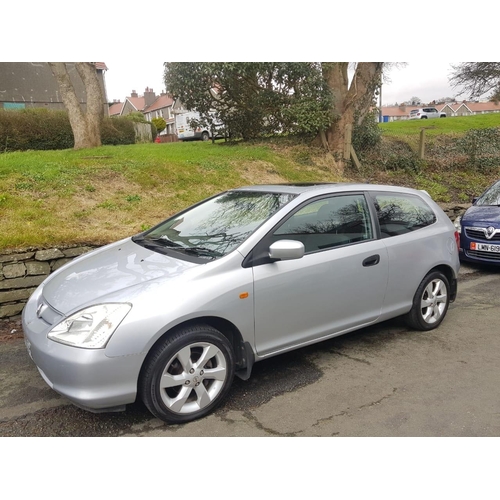 7 - FMN953N
Silver Honda Civic 1.6L
First Registered 2002
Approx 69,000 miles
Petrol Auto
Alloy Wheels, ... 