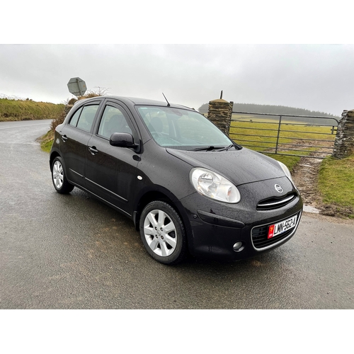 25 - LMN562A
Black Nissan Micra Tekna 1.2 DIG-S 5dr
First Registered 14.09.2012
Approx 52000 miles
taxed ... 