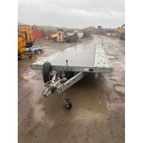 37 - Bingley Car trailer 2700kg - little used
Approx 2011
VAT on hammer @ 20%