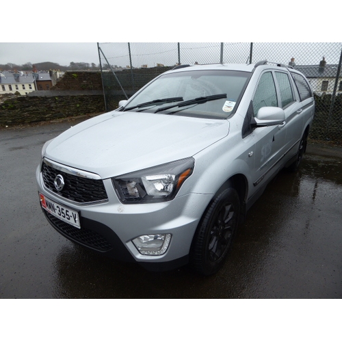 15 - MMN355V
Silver Ssangyong Musso Ex Pick-up
First Registered 27.04.2017
Approx 7500 miles
Manual Diese... 