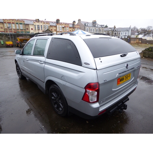 15 - MMN355V
Silver Ssangyong Musso Ex Pick-up
First Registered 27.04.2017
Approx 7500 miles
Manual Diese... 