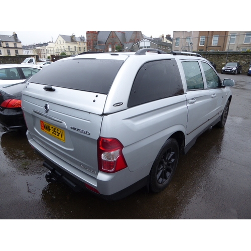 15 - MMN355V
Silver Ssangyong Musso Ex Pick-up
First Registered 27.04.2017
Approx 7500 miles
Manual Diese... 