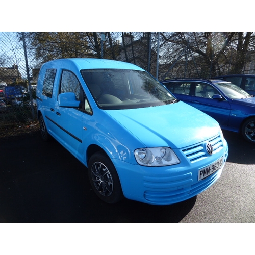 4 - PMN960G
Blue VW Caddy 2.0 C20 plus SDI 
First Registered 12/07/2010
Approx 135,000 miles
Diesel manu... 