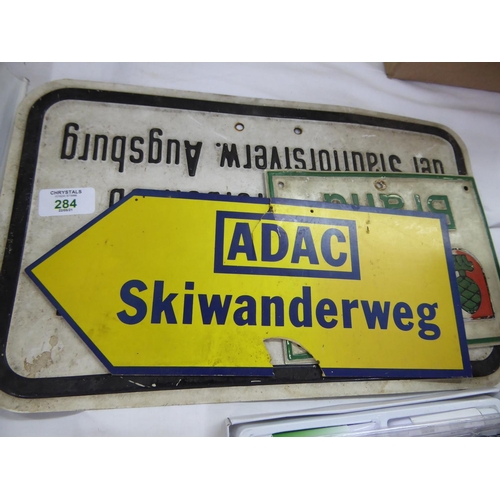 284 - German signage