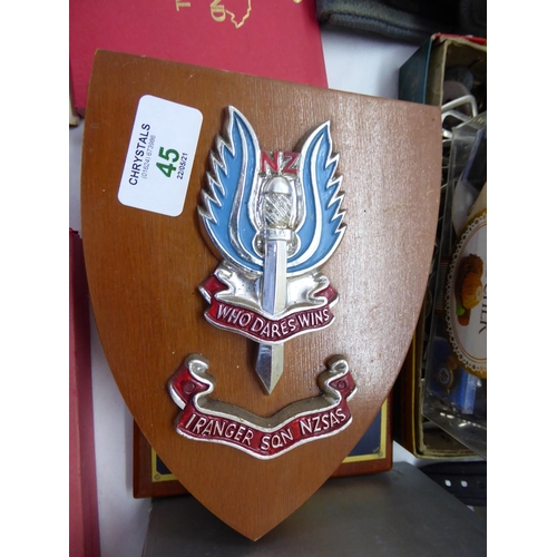 45 - Three SAS shields