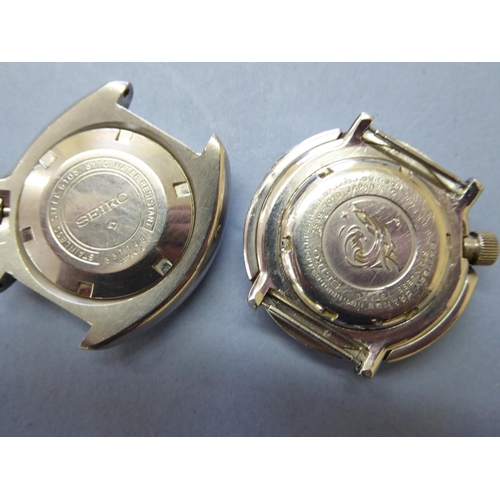 99 - Two Seiko diver's watches