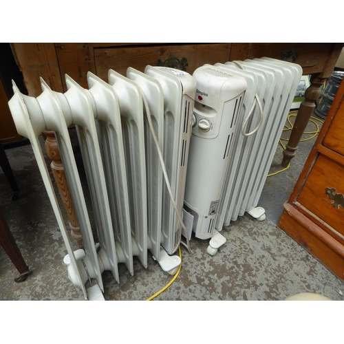 44 - Pair of Dimplex electric oil filled radiators NB. This lot is at our Peel Road store. READ THE SALE ... 