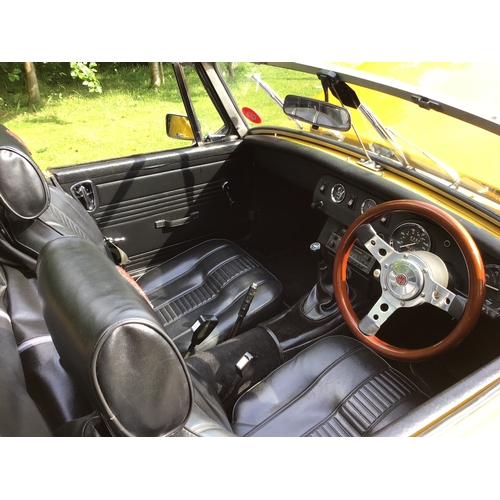 34 - HMN506M
Inca Yellow MG Midget 1500
First Registered 1980
Approx 95,000 miles
Manual Petrol
Panel lig... 