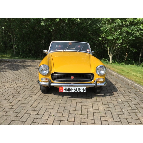 34 - HMN506M
Inca Yellow MG Midget 1500
First Registered 1980
Approx 95,000 miles
Manual Petrol
Panel lig... 