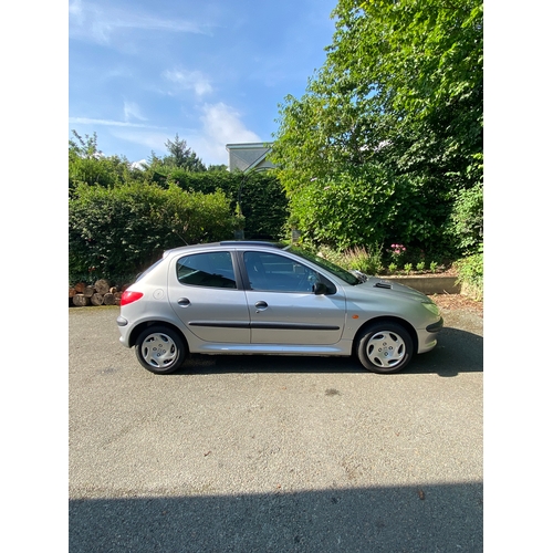 43A - PMN997M
Silver Peugeot 206 1.4LX
First Registered May 1999
Approx 40,500 miles
Manual Petrol
Remote ... 