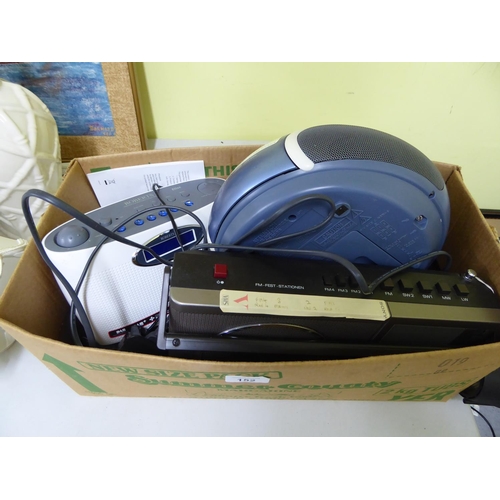 152 - Good collection of radios including Roberts