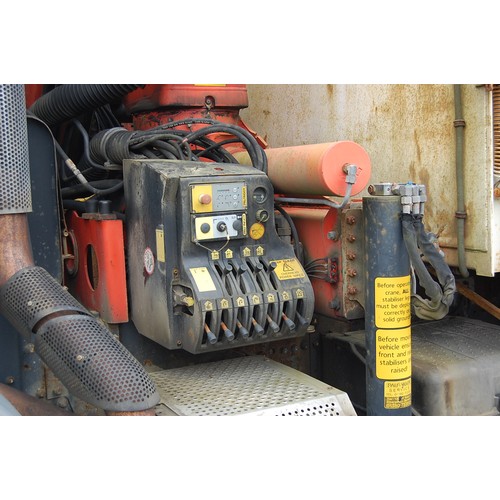 59 - JMN156D
Mercedes Axor 2629 6X4 Crane PALFINGER PK20002CRANE - KINSHOFFER 605U CLAMSHELL BUCKET
First... 