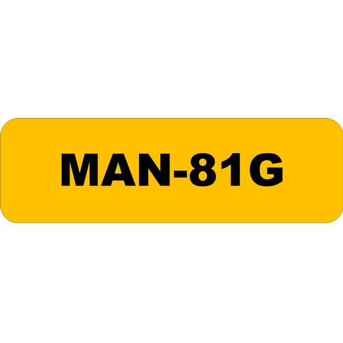 65 - MAN-81G - (MAN BIG) on cherished registration certificate