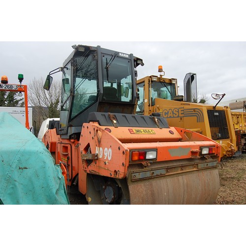 69 - JMN484C
Hamm HD90 Road Roller
First Registered 02.11.2007
Approx 3531 hours
CORROSION
On Behalf of D... 