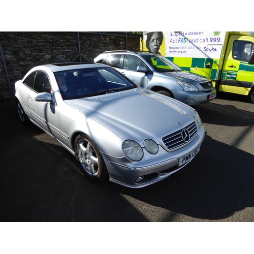 59 - PMN138T
Mercedes Benz CL500 5.0
First Registered 2005
Approx 61,000 miles
Auto Petrol