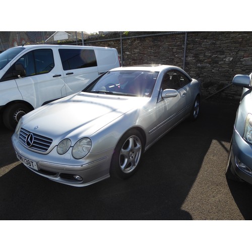 59 - PMN138T
Mercedes Benz CL500 5.0
First Registered 2005
Approx 61,000 miles
Auto Petrol